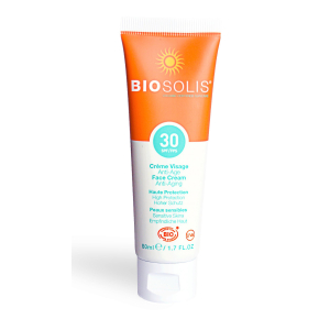 KREM PRZECIWSŁONECZNY DO TWARZY PRZECIWZMARSZCZKOWY SPF 30 ECO 50 ml – BIOSOLIS (PRODUKT SEZONOWY)