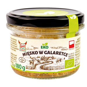 MIĘSKO W GALARETCE BIO 180 g – SMAK EKO