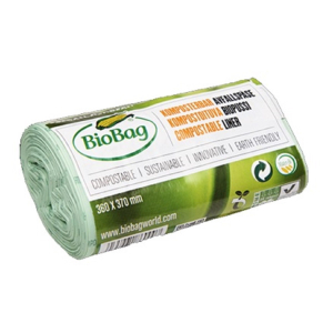 WORKI NA ODPADY BIO I ZMIESZANE 6 L 30 szt. (KOMPOSTOWALNE I BIODEGRADOWALNE) – BIOBAG
