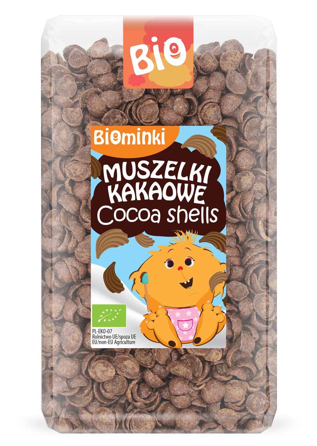 MUSZELKI KAKAOWE BIO 300 g - BIOMINKI - obrazek 2