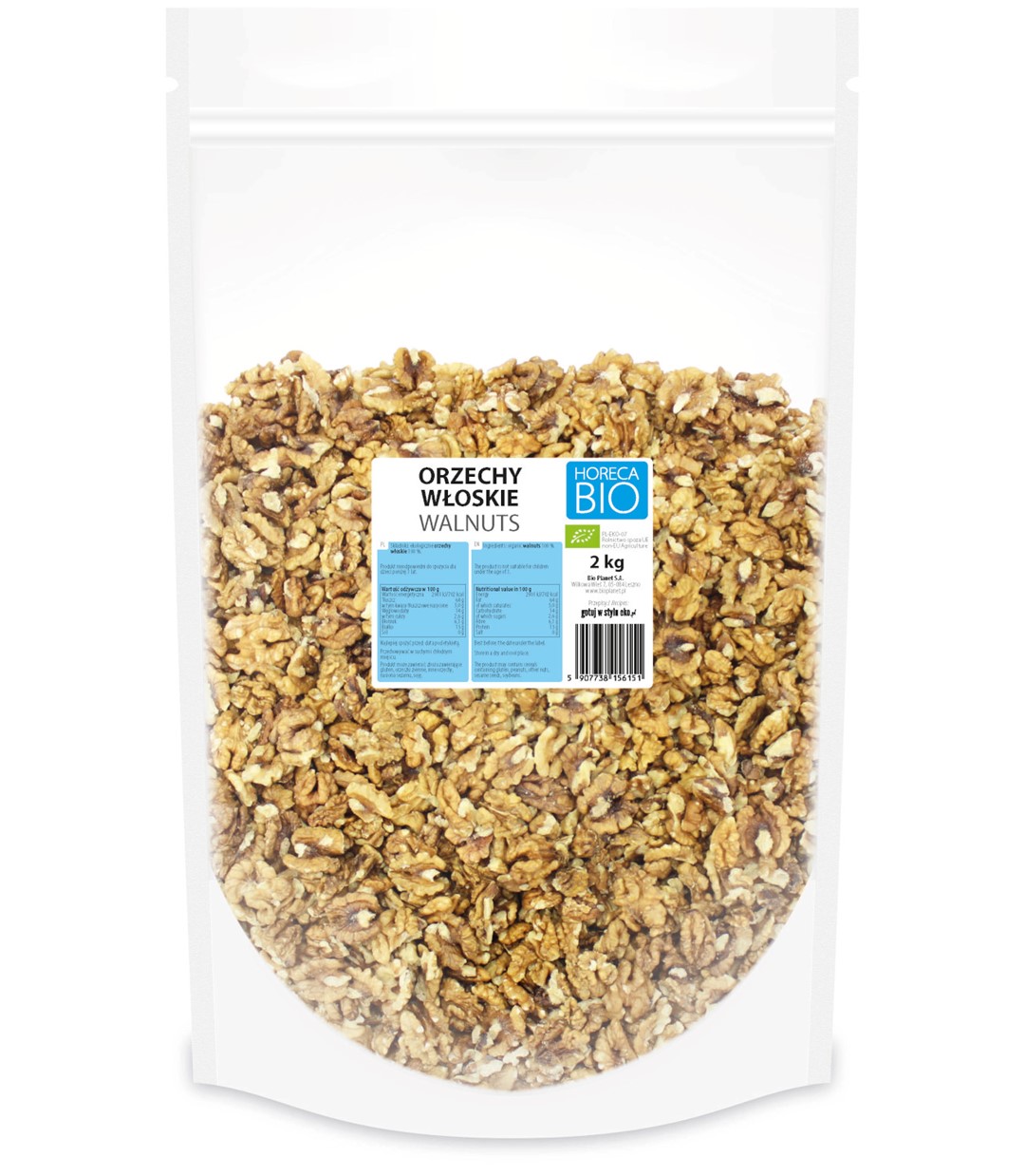 ORZECHY WŁOSKIE BIO 2 kg - HORECA (BIO PLANET) - obrazek 2