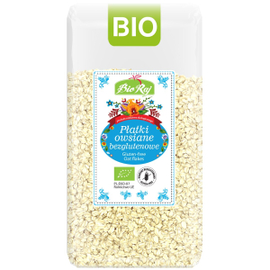 PŁATKI OWSIANE BEZGLUTENOWE BIO (POLSKA) 350 g – BIO RAJ