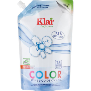 PŁYN DO PRANIA KOLOROWYCH UBRAŃ SENSITIVE ECO 1,5 L (25 PRAŃ) – KLAR