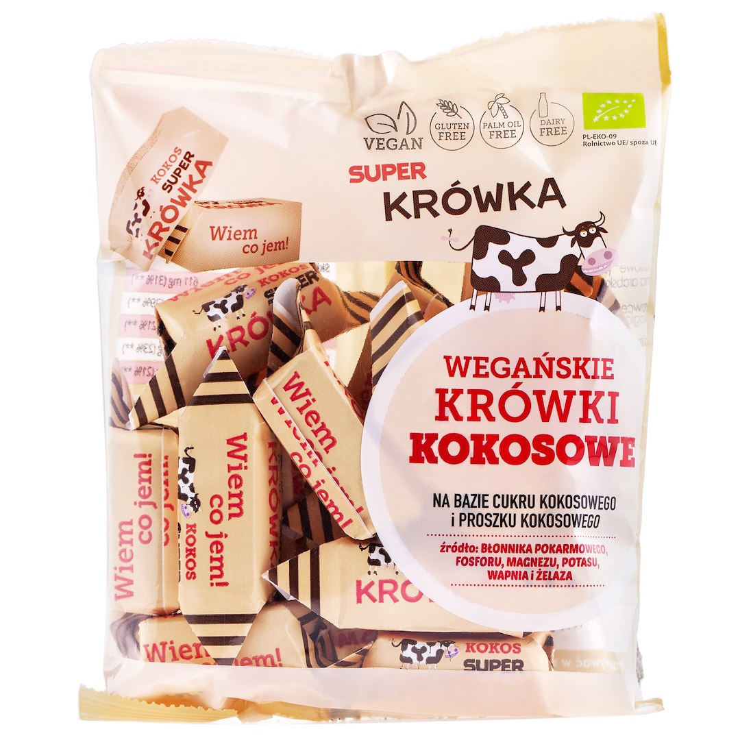 KRÓWKI KOKOSOWE BEZMLECZNE BEZGLUTENOWE BIO 150 g - ME GUSTO (SUPER KRÓWKA) - obrazek 2
