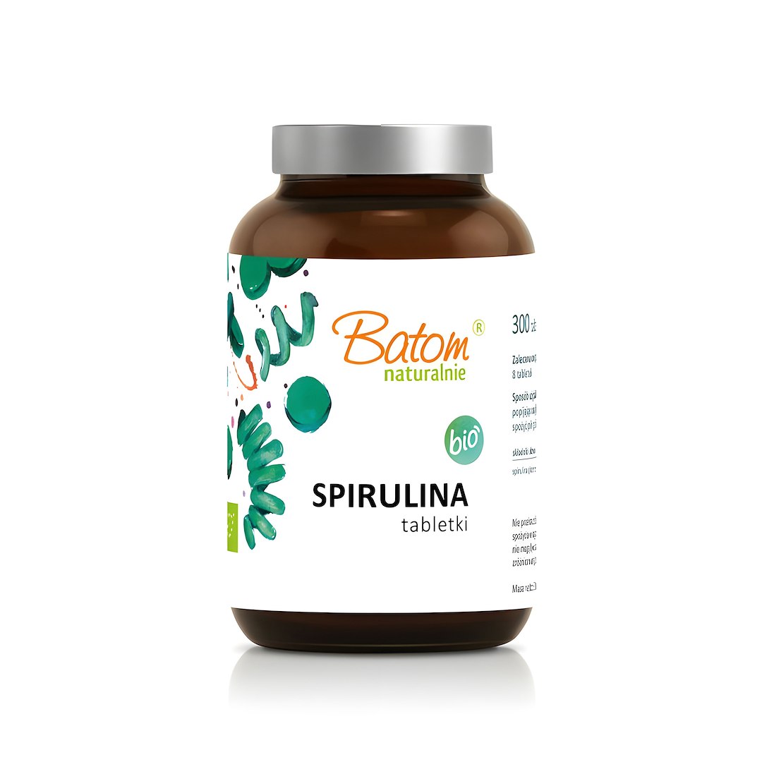 SPIRULINA BIO (400 mg) 300 TABLETEK – BATOM - obrazek 2