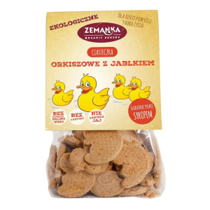 CIASTKA ORKISZOWE Z JABŁKIEM BIO 100 g – ZEMANKA