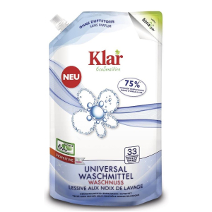 PŁYN DO PRANIA Z ORZECHÓW MYDLANYCH UNIWERSALNY SENSITIVE ECO 1,5 L (33 PRANIA) – KLAR