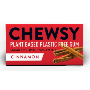 GUMA DO ŻUCIA Z KSYLITOLEM O SMAKU CYNAMONOWYM (10 szt.) 15 g – CHEWSY