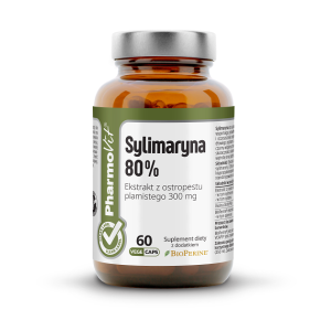 SYLIMARYNA (240 mg) BEZGLUTENOWA 60 KAPSUŁEK – PHARMOVIT (CLEAN LABEL)