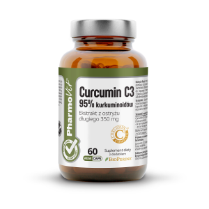 KURKUMA C3 COMPLEX BEZGLUTENOWA 60 KAPSUŁEK – PHARMOVIT (CLEAN LABEL)