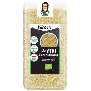 PŁATKI AMARANTUSOWE BIO 300 g – BIOGOL
