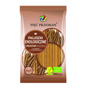 PALUSZKI ORKISZOWE PEŁNOZIARNISTE BIO 45 g – PIĘĆ PRZEMIAN
