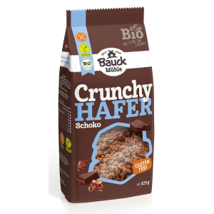 CRUNCHY OWSIANE KAKAOWE BEZGLUTENOWE BIO 325 g – BAUCK MUHLE