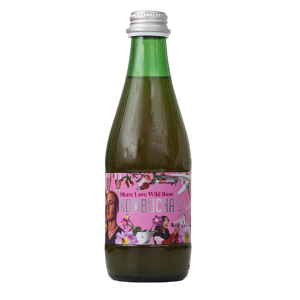 KOMBUCHA Z SOKIEM Z DZIKIEJ RÓŻY (SHARE LOVE WILD ROSE) BIO 330 ml – KOMBUCHA BY LAURENT (PRODUKT SEZONOWY)