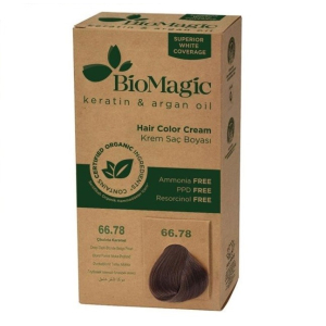 FARBA DO WŁOSÓW BARDZO CIEMNY PERŁOWY BLOND (66.78) 250 g – BIOMAGIC