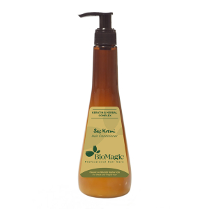 ODŻYWKA DO WŁOSÓW SŁABYCH I ŁAMLIWYCH Z KERATYNĄ 300 ml – BIOMAGIC