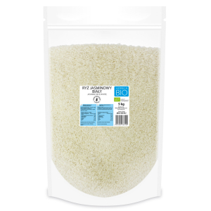 RYŻ JAŚMINOWY BIAŁY BEZGLUTENOWY BIO 5 kg – HORECA (BIO PLANET)