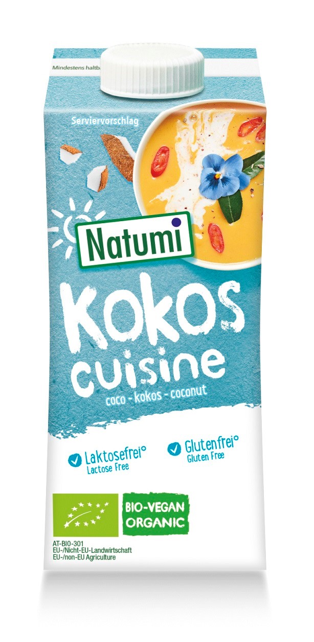 KREM KOKOSOWY DO GOTOWANIA I PIECZENIA BEZGLUTENOWY BIO 200 ml - NATUMI - obrazek 2