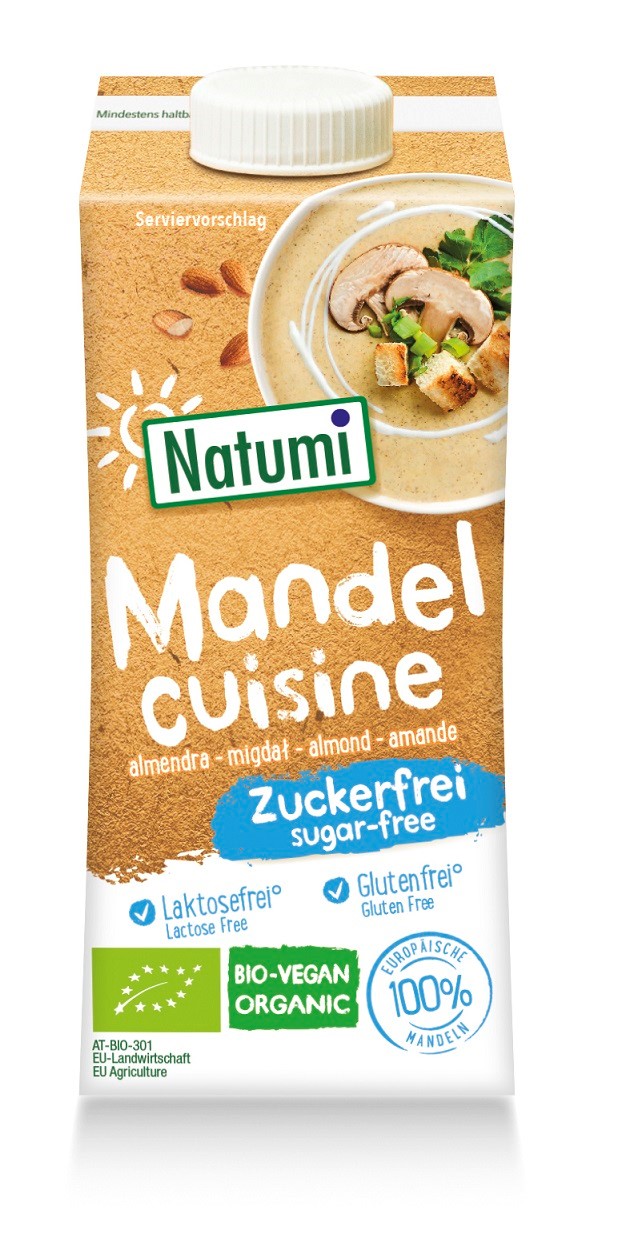 KREM MIGDAŁOWY DO GOTOWANIA I PIECZENIA BEZ CUKRU BIO 200 ml - NATUMI - obrazek 2