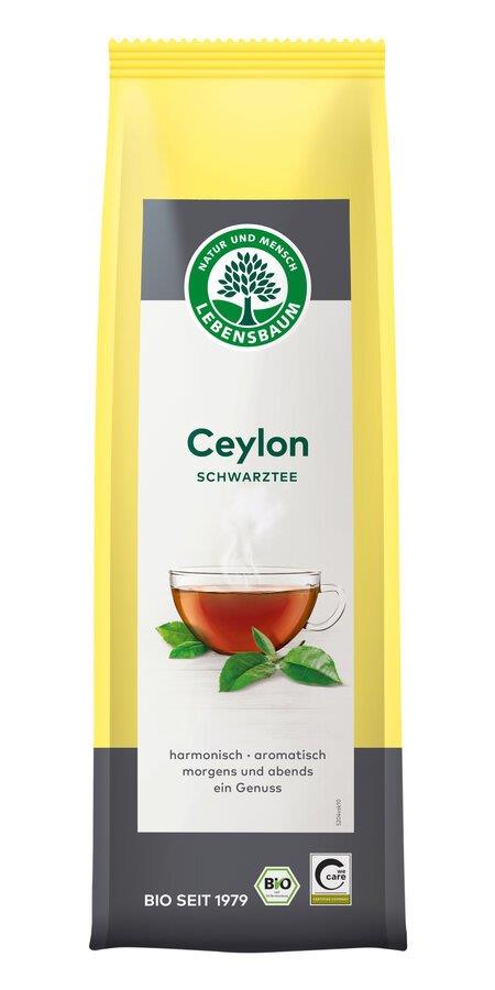 HERBATA CZARNA LIŚCIASTA CEJLOŃSKA BIO 75 g - LEBENSBAUM - obrazek 2
