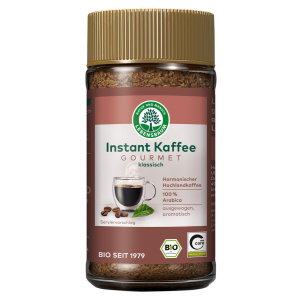 KAWA ROZPUSZCZALNA LIOFILIZOWANA ARABICA GOURMET 100 % BIO 100 g – LEBENSBAUM