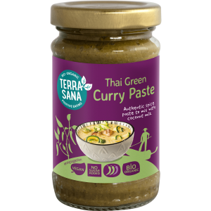 PASTA TAJSKA ZIELONE CURRY BIO 120 g – TERRASANA