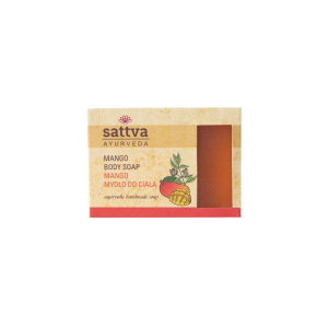 MYDŁO W KOSTCE DO CIAŁA MANGO 125 g – SATTVA (AYURVEDA)