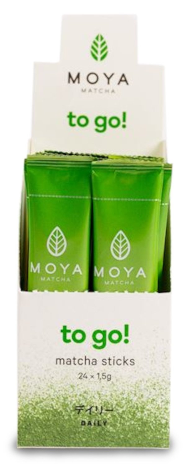 HERBATA ZIELONA MATCHA JAPOŃSKA W SASZETKACH BIO (24 x 1,5 g) 36 g - MOYA MATCHA - obrazek 2