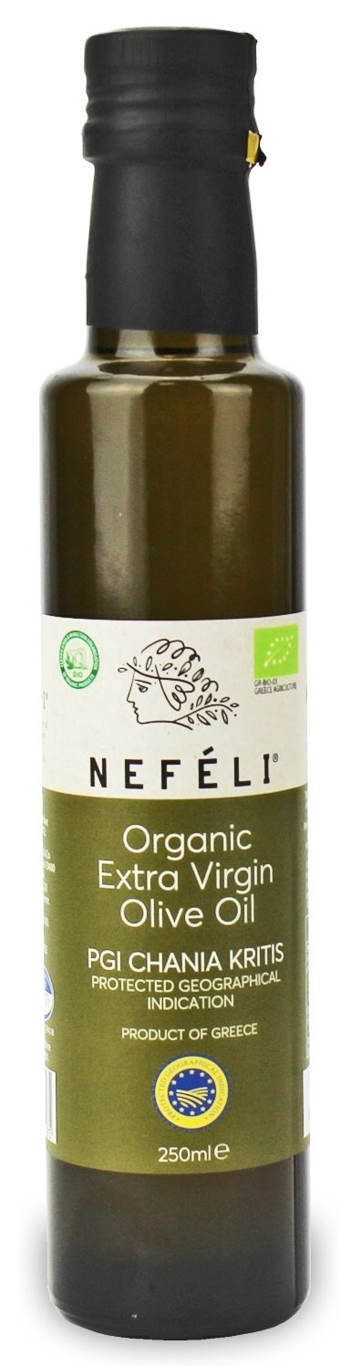 OLIWA Z OLIWEK EXTRA VIRGIN PGI KRETA BIO 250 ml - NEFELI - obrazek 2