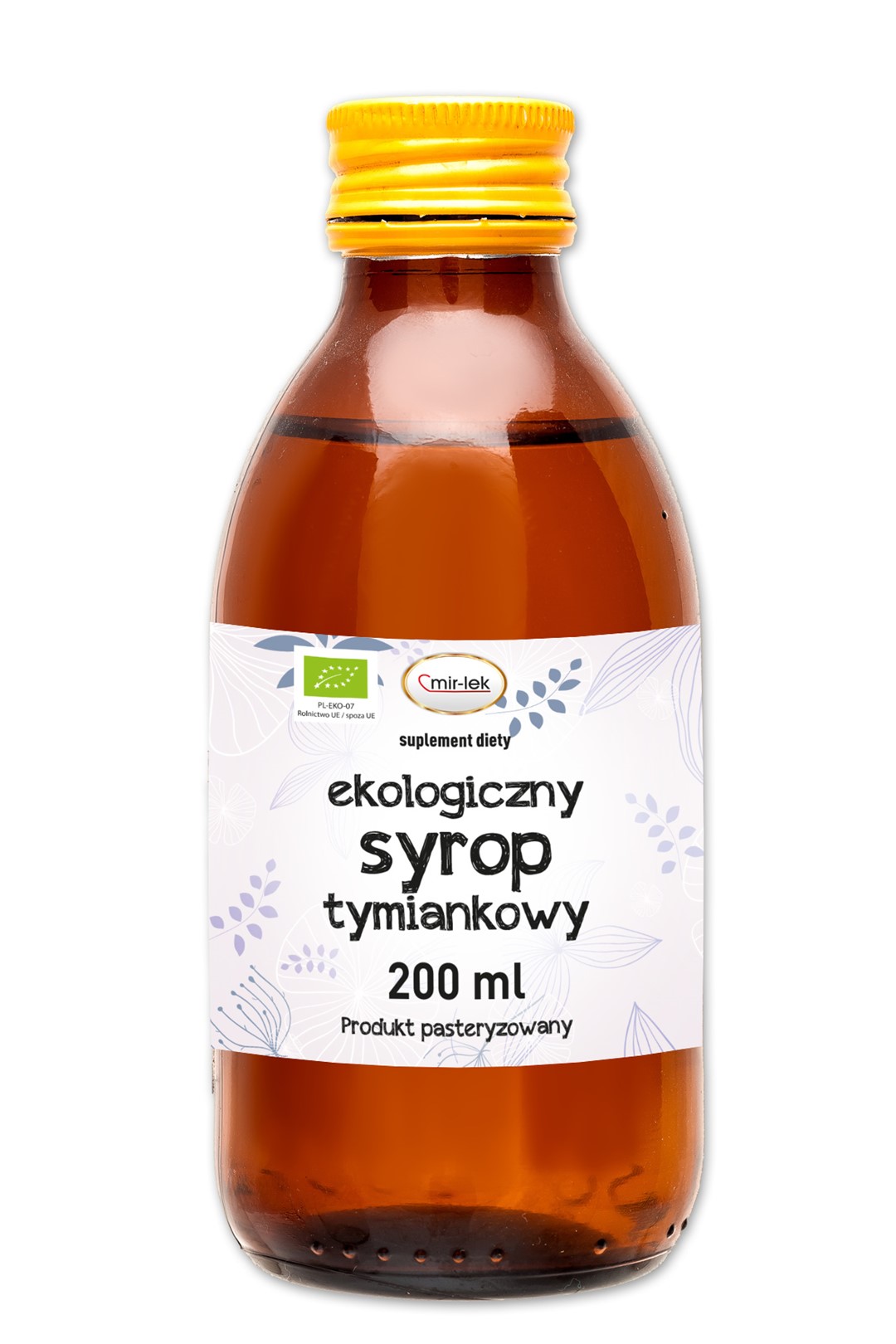 SYROP TYMIANKOWY BIO 200 ml - MIR-LEK - obrazek 2