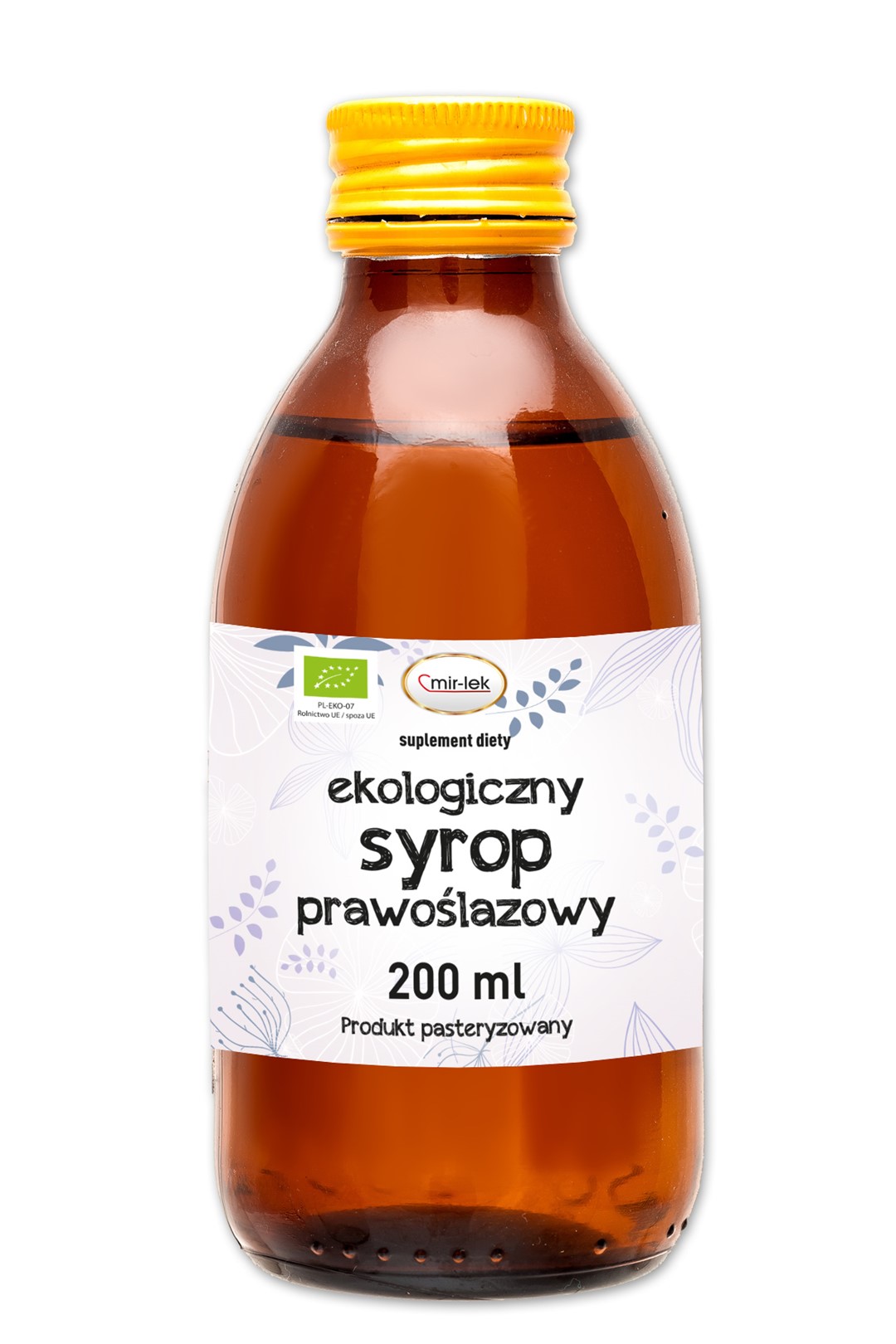 SYROP PRAWOŚLAZOWY BIO 200 ml - MIR-LEK - obrazek 2