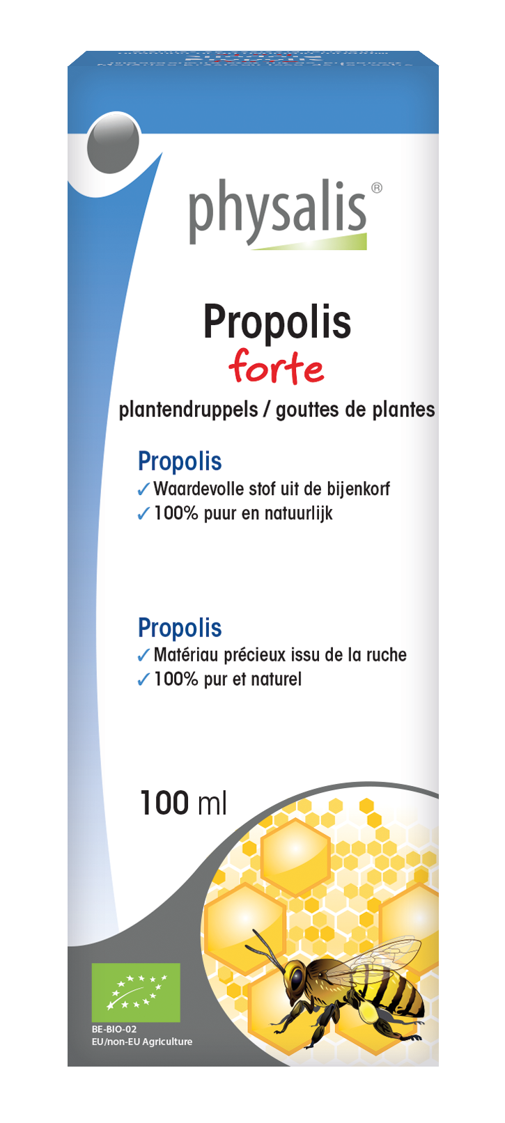 PROPOLIS FORTE EKSTRAKT W KROPLACH BIO 100 ml - PHYSALIS - obrazek 2