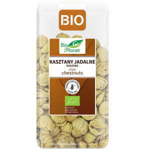 KASZTANY JADALNE SUSZONE BEZGLUTENOWE BIO 400 g – BIO PLANET