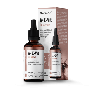 WITAMINA A + E W KROPLACH BEZGLUTENOWE 30 ml – PHARMOVIT (CLEAN LABEL)