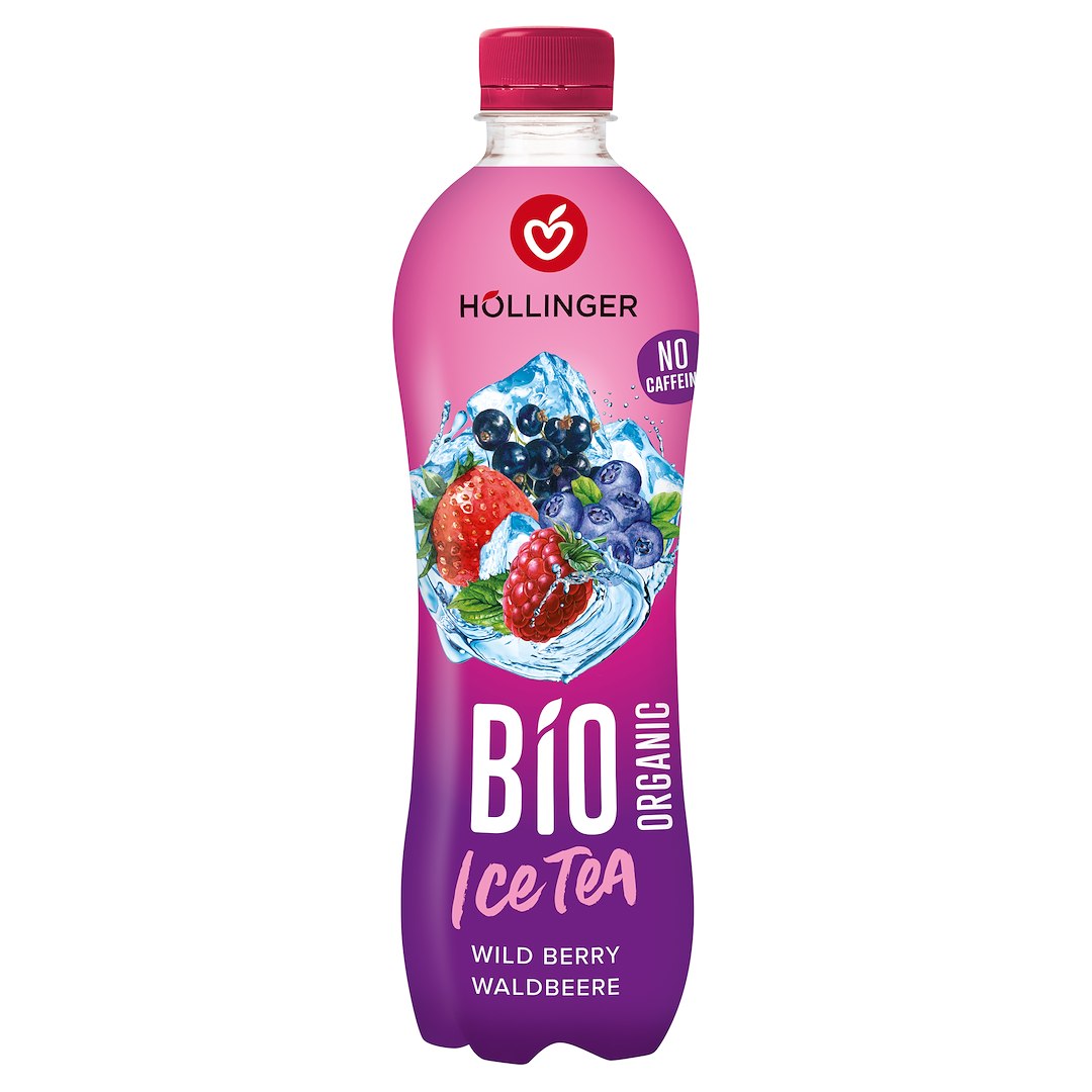 NAPÓJ ICE TEA O SMAKU OWOCÓW LEŚNYCH BIO 500 ml - HOLLINGER - obrazek 2