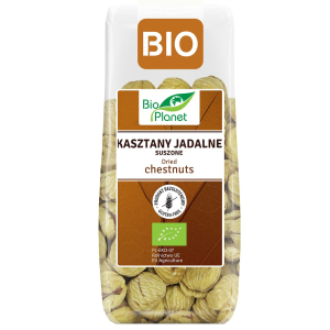 KASZTANY JADALNE SUSZONE BEZGLUTENOWE BIO 200 g – BIO PLANET