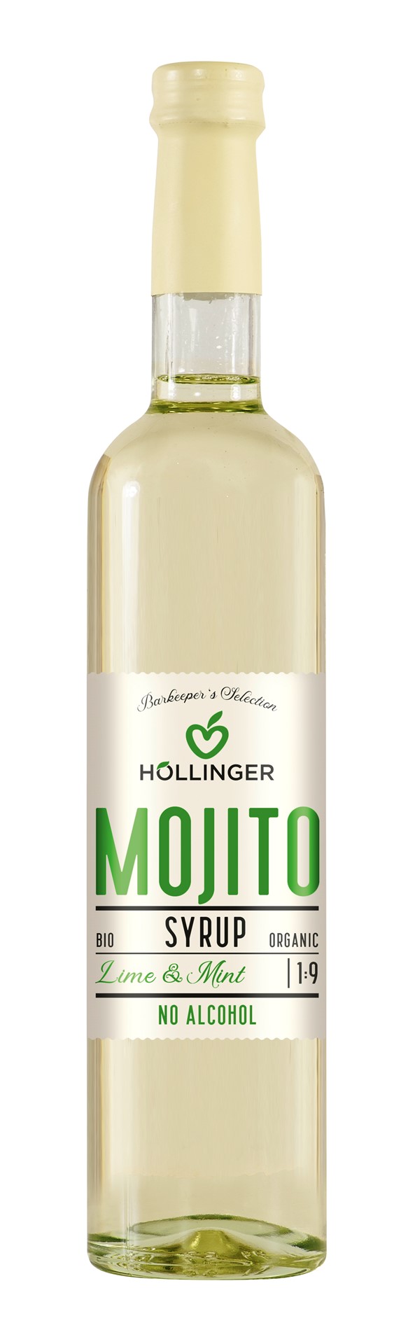 SYROP DO DRINKÓW I KOKTAJLI MOJITO BIO 500 ml - HOLLINGER - obrazek 2