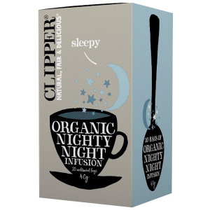 HERBATKA Z RUMIANKIEM I MELISĄ (NIGHTY NIGHT) BIO (20 x 2 g) 40 g – CLIPPER