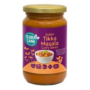 SOS CURRY INDIAN TIKKA MASALA BEZGLUTENOWY BIO 350 g – TERRASANA