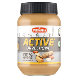KREM Z ORZESZKÓW ZIEMNYCH PRAŻONYCH 100 % BEZGLUTENOWY 470 g – PRIMAVIKA
