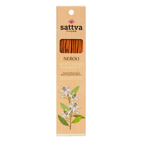 KADZIDEŁKA INDYJSKIE KWIAT GORZKIEJ POMARAŃCZY (15 szt.) 30 g - SATTVA (WELLNESS) - obrazek 2