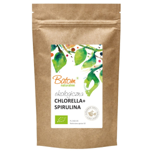 CHLORELLA + SPIRULINA BIO 500 TABLETEK – BATOM