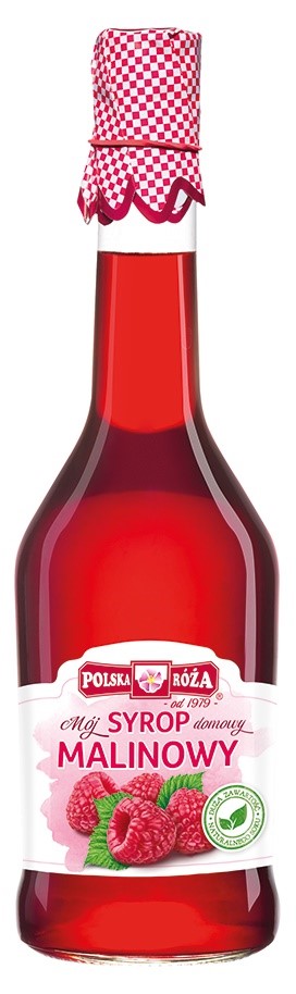 SYROP MALINOWY 500 ml - POLSKA RÓŻA - obrazek 2