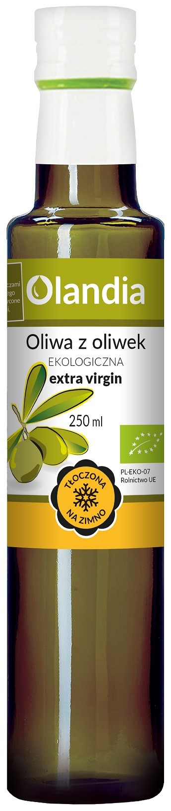 OLIWA Z OLIWEK EXTRA VIRGIN BIO 250 ml - OLANDIA - obrazek 2