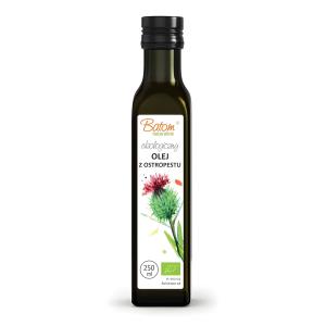 OLEJ Z OSTROPESTU PLAMISTEGO TŁOCZONY NA ZIMNO BIO 250 ml – BATOM