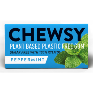 GUMA DO ŻUCIA Z KSYLITOLEM O SMAKU MIĘTY PIEPRZOWEJ (10 szt.) 15 g  – CHEWSY