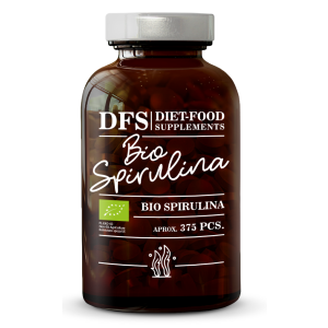 SPIRULINA BIO (400 mg) 375 TABLETEK – DIET-FOOD