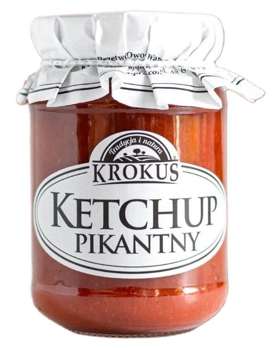 KETCHUP PIKANTNY BEZGLUTENOWY 180 g - KROKUS - obrazek 2