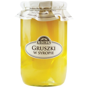 GRUSZKI W SYROPIE 720 g (360 g) – KROKUS