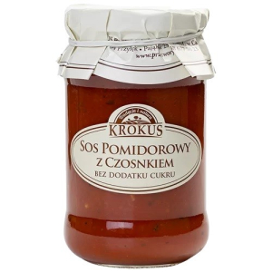 SOS POMIDOROWY Z CZOSNKIEM 340 g – KROKUS